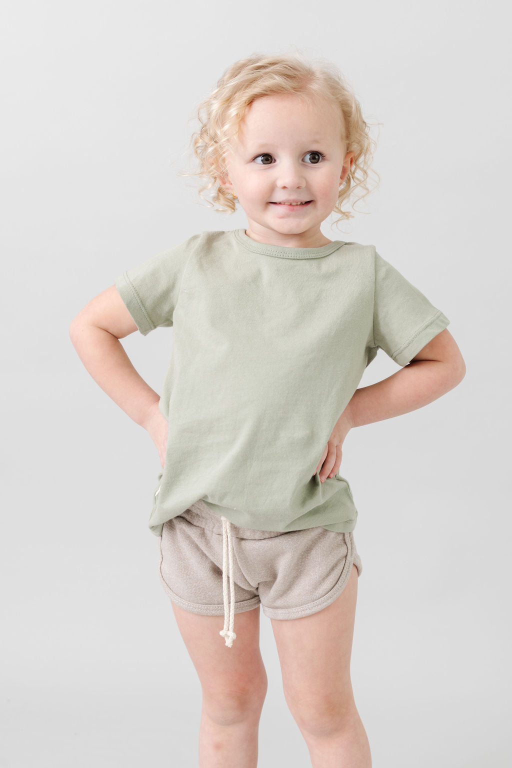 basic tee CO - willow