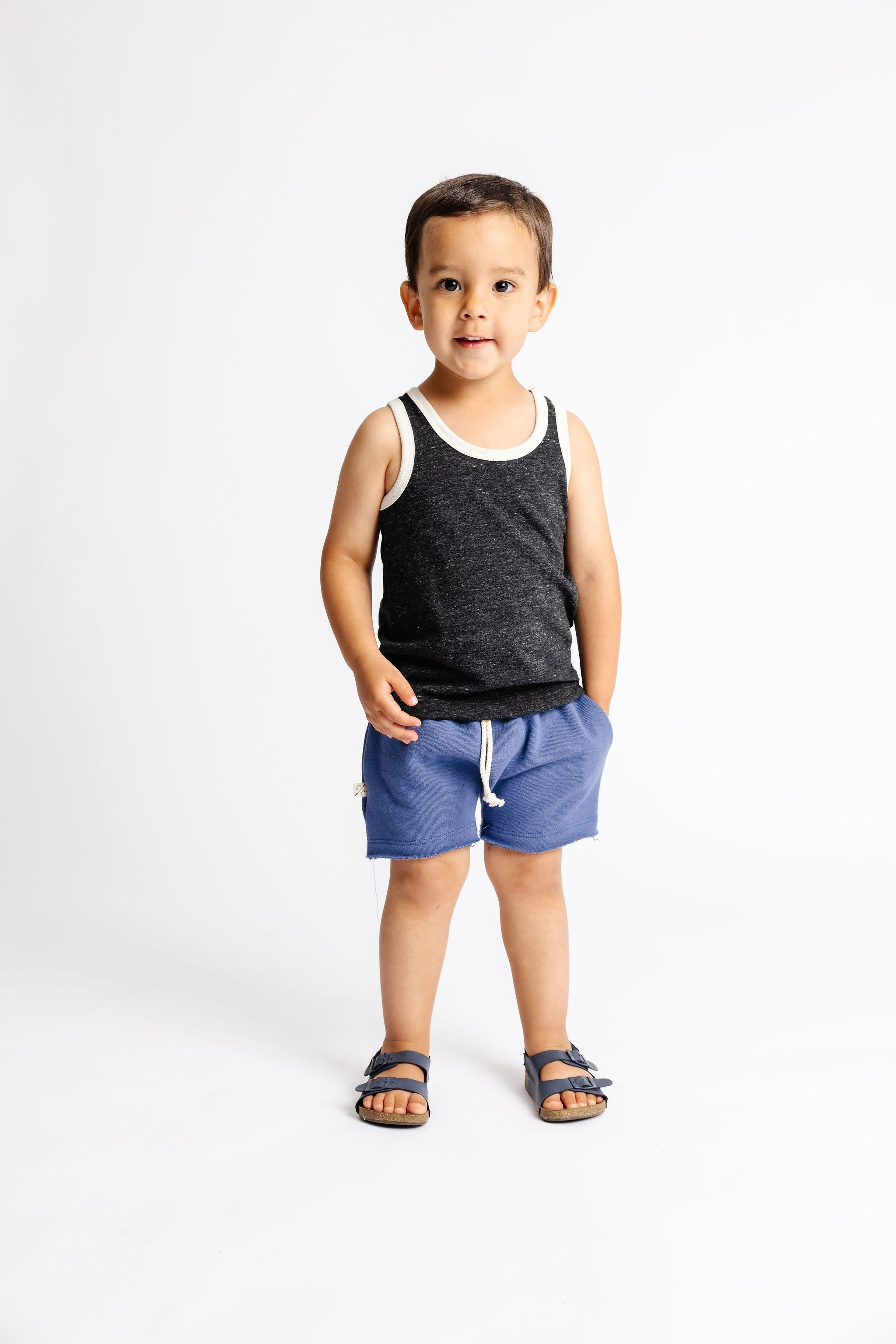 boy shorts CO- ink blue