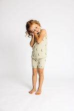 Load image into Gallery viewer, rib knit shorts CO - lunar on flax