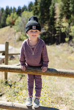 Load image into Gallery viewer, gusset pants CO - purple heather