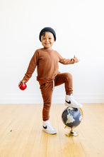 Load image into Gallery viewer, pullover crew CO - cognac