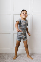 Load image into Gallery viewer, rib knit shorts CO - faded camo