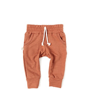 Load image into Gallery viewer, slub jogger - red rock