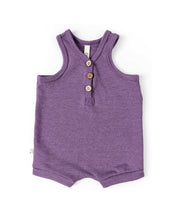 Load image into Gallery viewer, short tank romper - grapevine