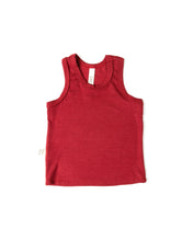 Load image into Gallery viewer, rib knit tank top CO - crimson