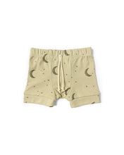 Load image into Gallery viewer, rib knit shorts CO - lunar on flax