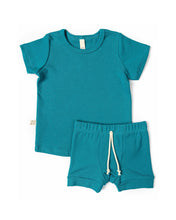 Load image into Gallery viewer, rib knit shorts CO - aruba
