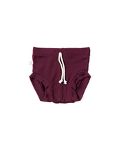 Load image into Gallery viewer, rib knit bloomers CO - eggplant