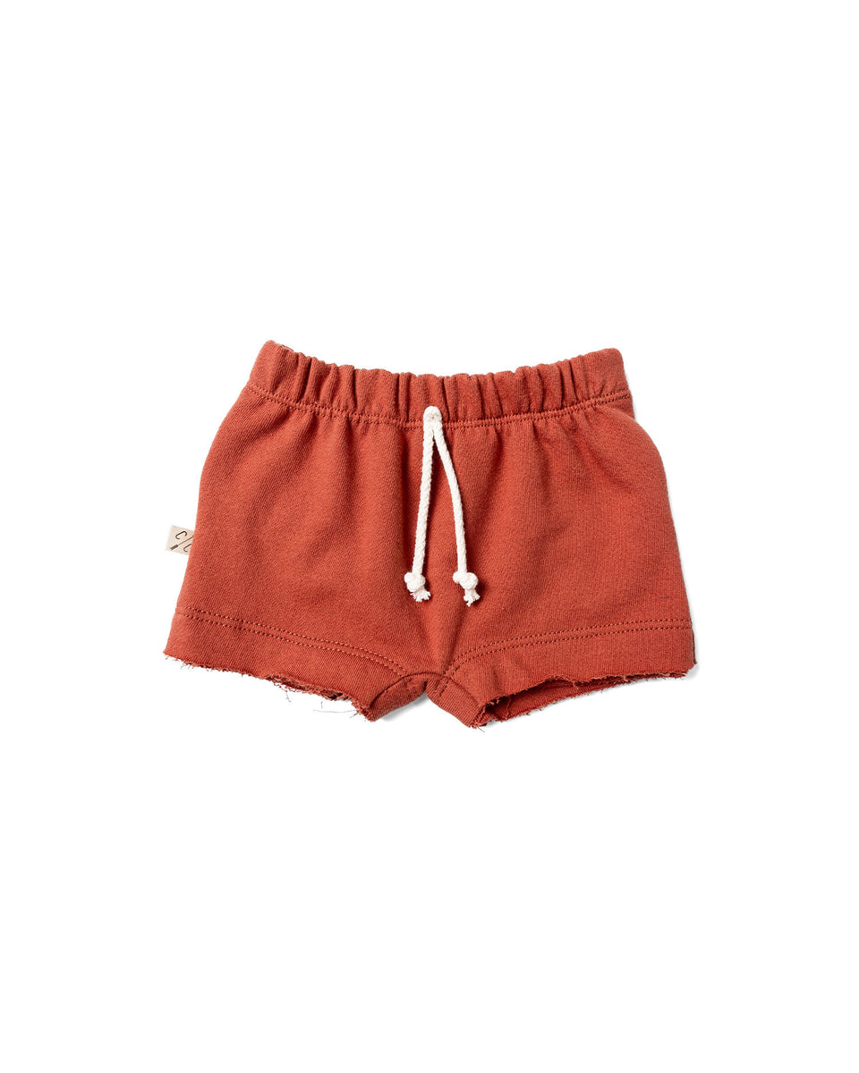 boy shorts barn red Childhoods Clothing