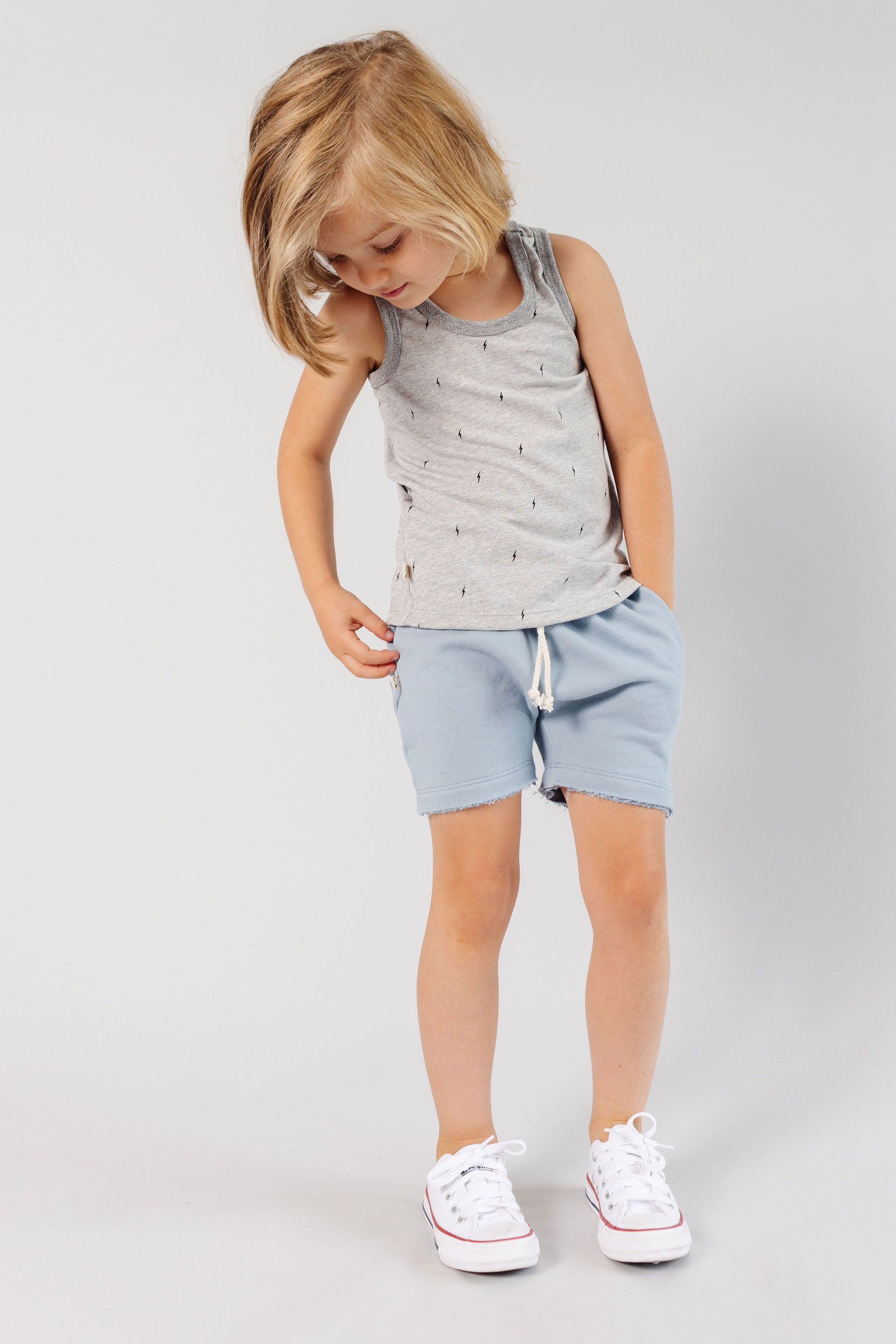 boy shorts - carolina blue