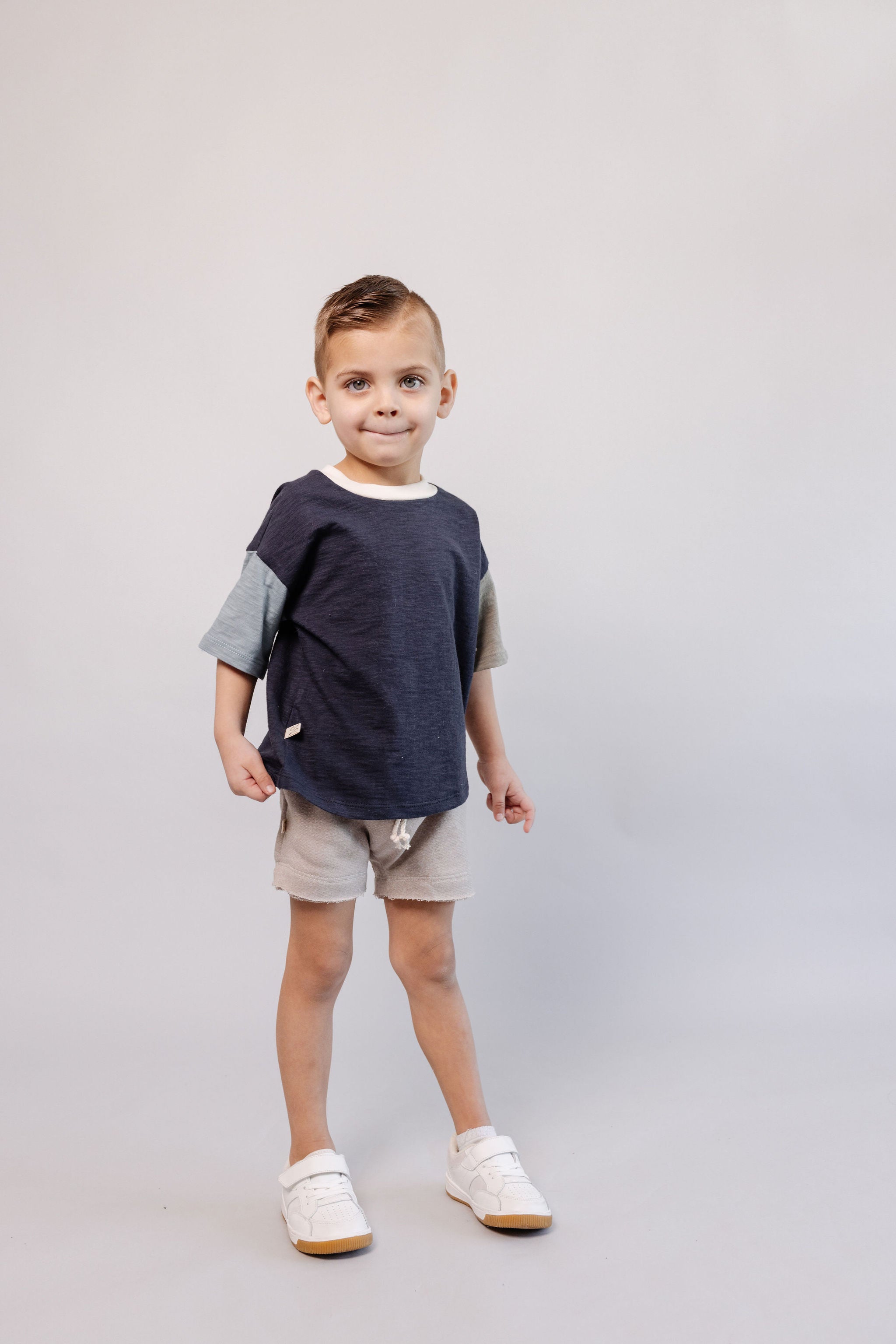 boy shorts - atmosphere heather