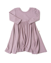 Load image into Gallery viewer, long sleeve swing dress CO - haze