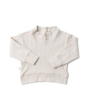 Load image into Gallery viewer, rib knit lounge set top - canvas