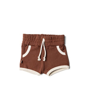 Load image into Gallery viewer, french terry retro short CO - acorn