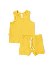 Load image into Gallery viewer, rib knit tank top CO - sunflower