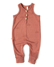 Load image into Gallery viewer, tank romper - sunset on redwood