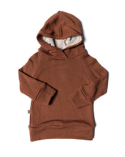 Load image into Gallery viewer, trademark raglan hoodie CO - acorn