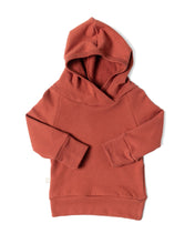Load image into Gallery viewer, trademark raglan hoodie - barn red