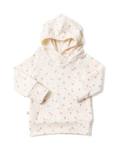 Load image into Gallery viewer, trademark raglan hoodie CO - daisies on natural