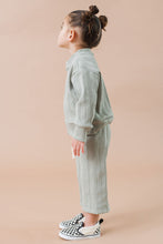 Load image into Gallery viewer, rib knit lounge set bottoms - clary sage