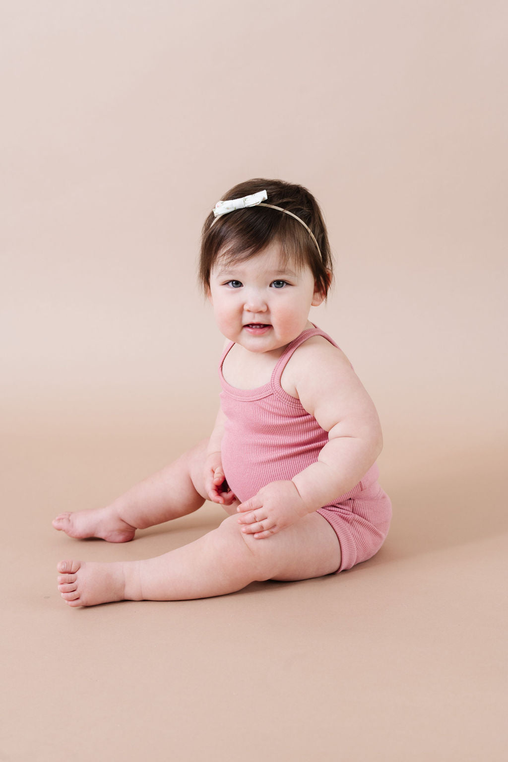 rib knit bloomers CO - crepe