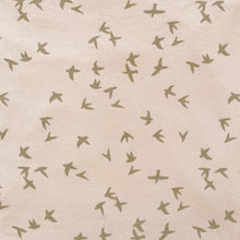 Load image into Gallery viewer, rib knit shorts CO - birds on mushroom