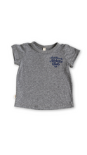 Load image into Gallery viewer, basic tee - childhoods athletic club on heather gray