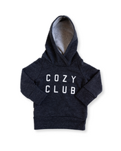 Load image into Gallery viewer, trademark raglan hoodie - cozy club on onyx