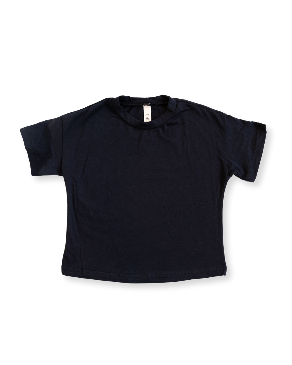 boxy tee - black