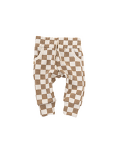 Load image into Gallery viewer, original jogger - taupe checkerboard