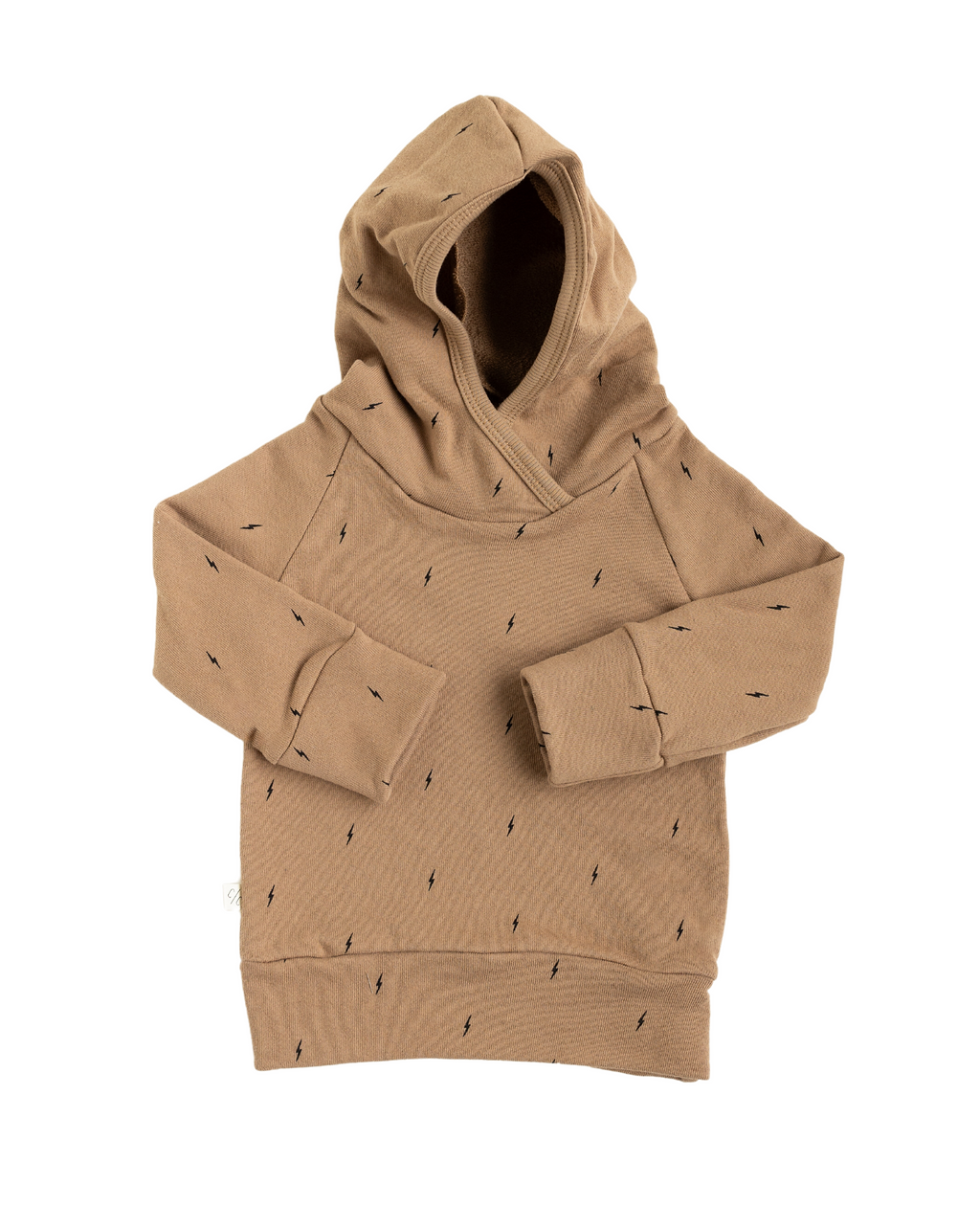 trademark raglan hoodie - bolts on kraft