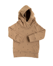 Load image into Gallery viewer, trademark raglan hoodie - bolts on kraft