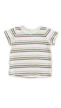 Load image into Gallery viewer, rib knit tee - triple stripe