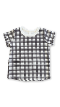 Load image into Gallery viewer, rib knit tee - painted plaid