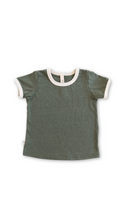 Load image into Gallery viewer, ringer tee - heather thyme