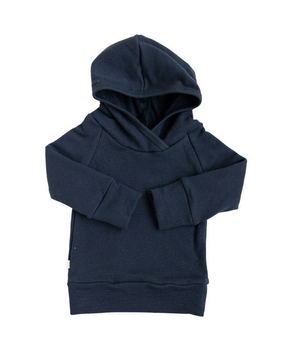 trademark raglan hoodie - polo blue