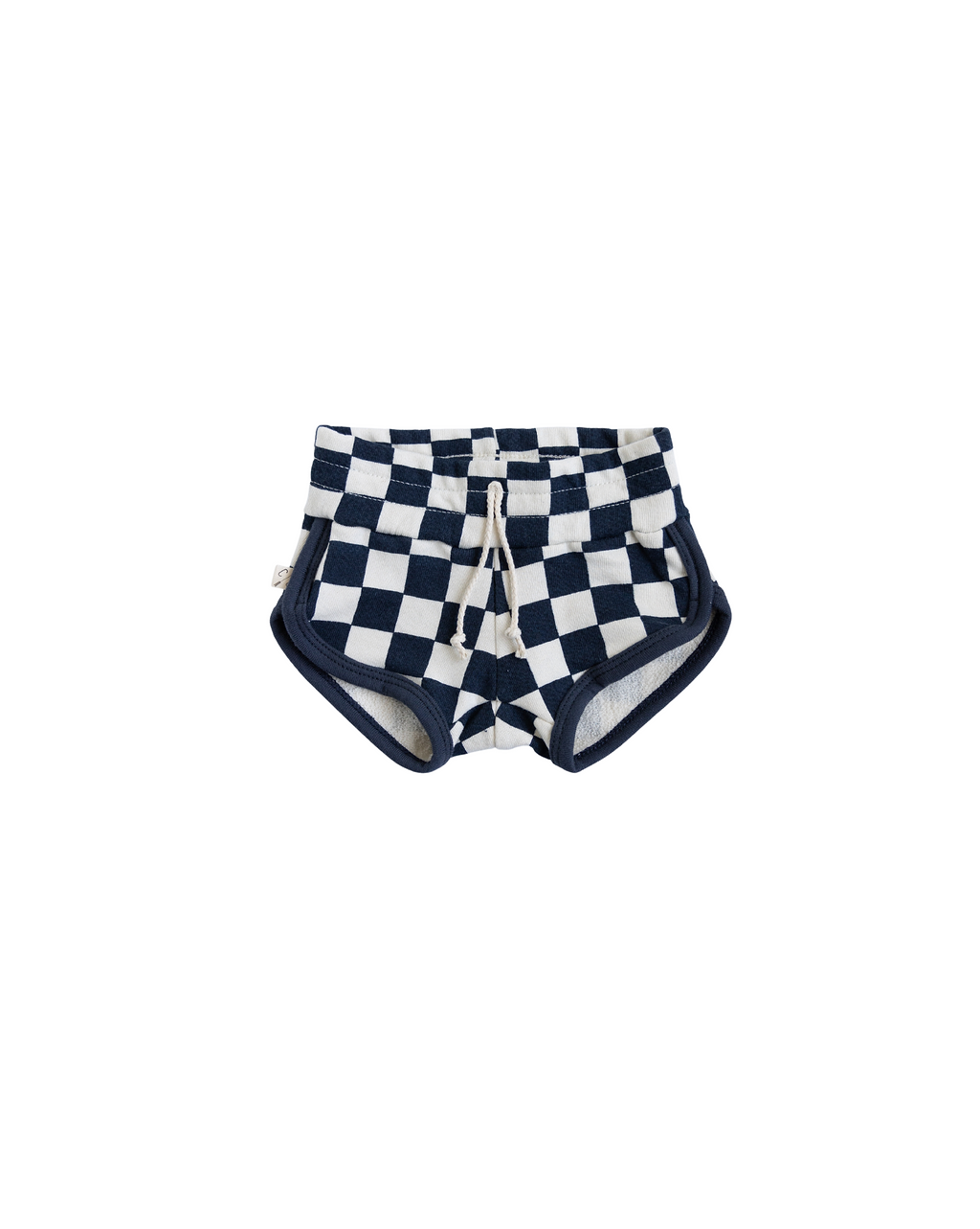 track shorts - polo blue checkerboard