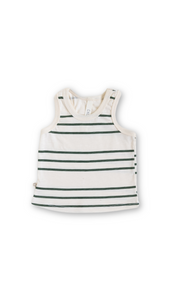 tank top - triple stripe on golf green