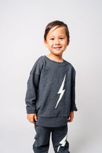 Load image into Gallery viewer, boxy sweatshirts - lightning on blacktop