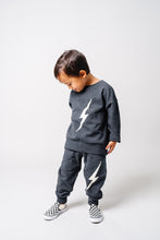 Load image into Gallery viewer, boxy sweatshirts - lightning on blacktop