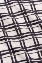 Load image into Gallery viewer, rib knit long sleeve tee - painted plaid