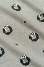 Load image into Gallery viewer, rib knit pant - cedar wreath