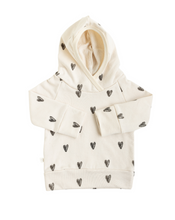 Load image into Gallery viewer, trademark raglan hoodie - hearts on natural