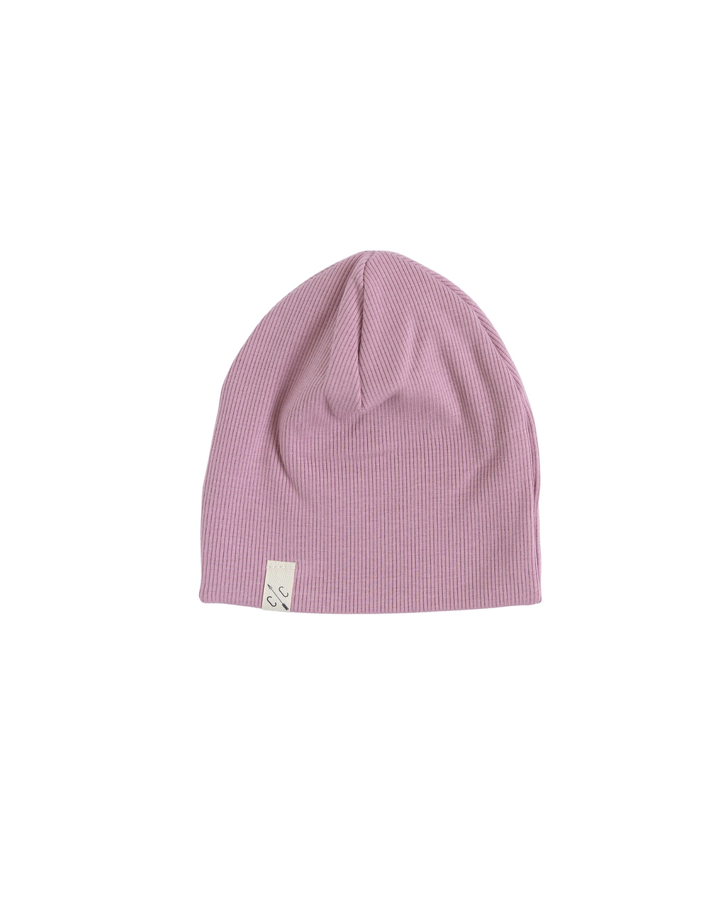 slouch beanie - dew pink