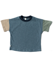 Load image into Gallery viewer, boxy tee - rainwater agave green and khaki green