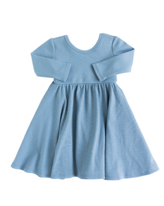 long sleeve swing dress - whale – Childhoods Clothing