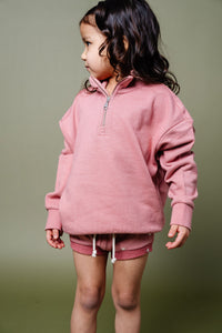 quarter zip pullover - heirloom