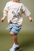 Load image into Gallery viewer, boy shorts - tidepool stripes