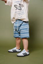 Load image into Gallery viewer, boy shorts - tidepool stripes