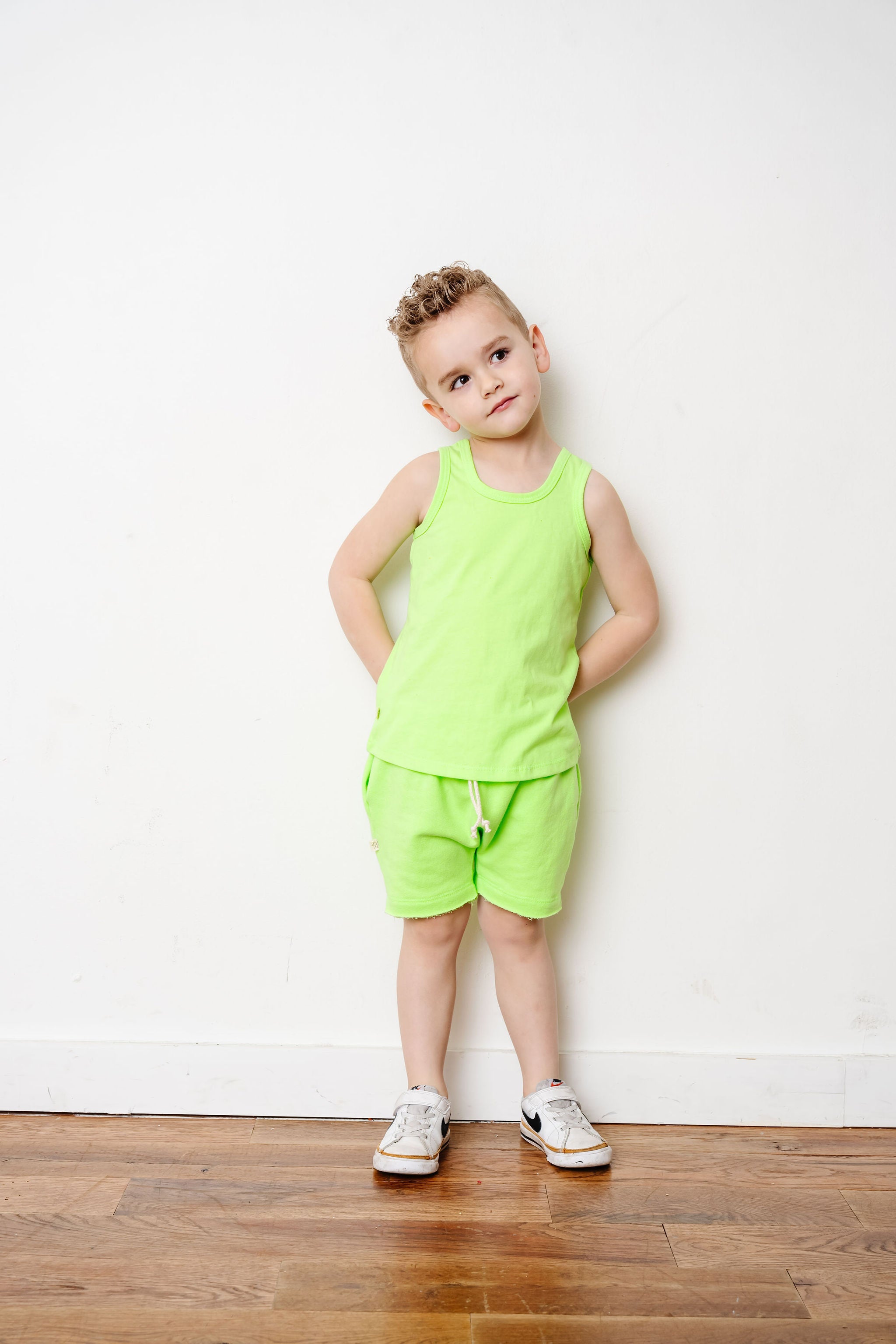 tank top - neon green